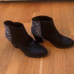 Black Ankle Booties NWOT